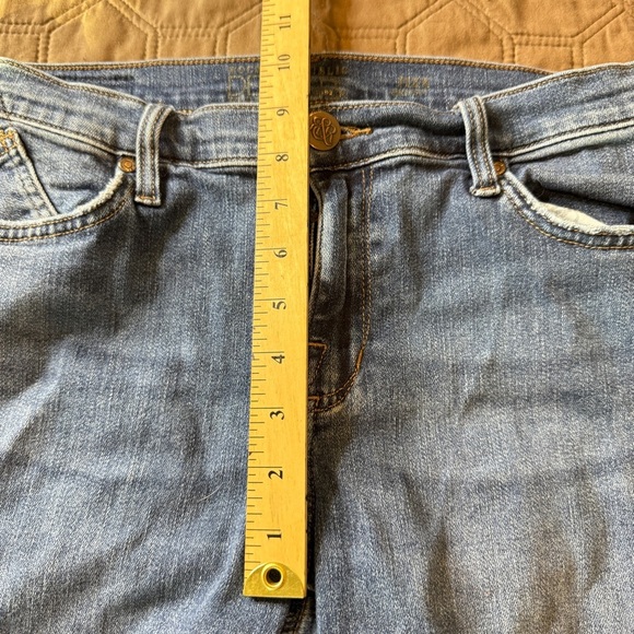 Rock & Republic sz 14 FIXX Women’s Blue Boot Cut Jeans Low Rise Denim - Picture 13 of 16